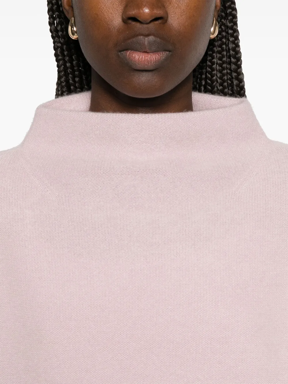 Shop Vince Cashmere Sweater In Rosa