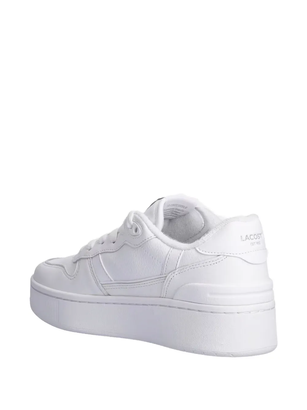 Lacoste T-Clip sneakers met plateauzool Wit