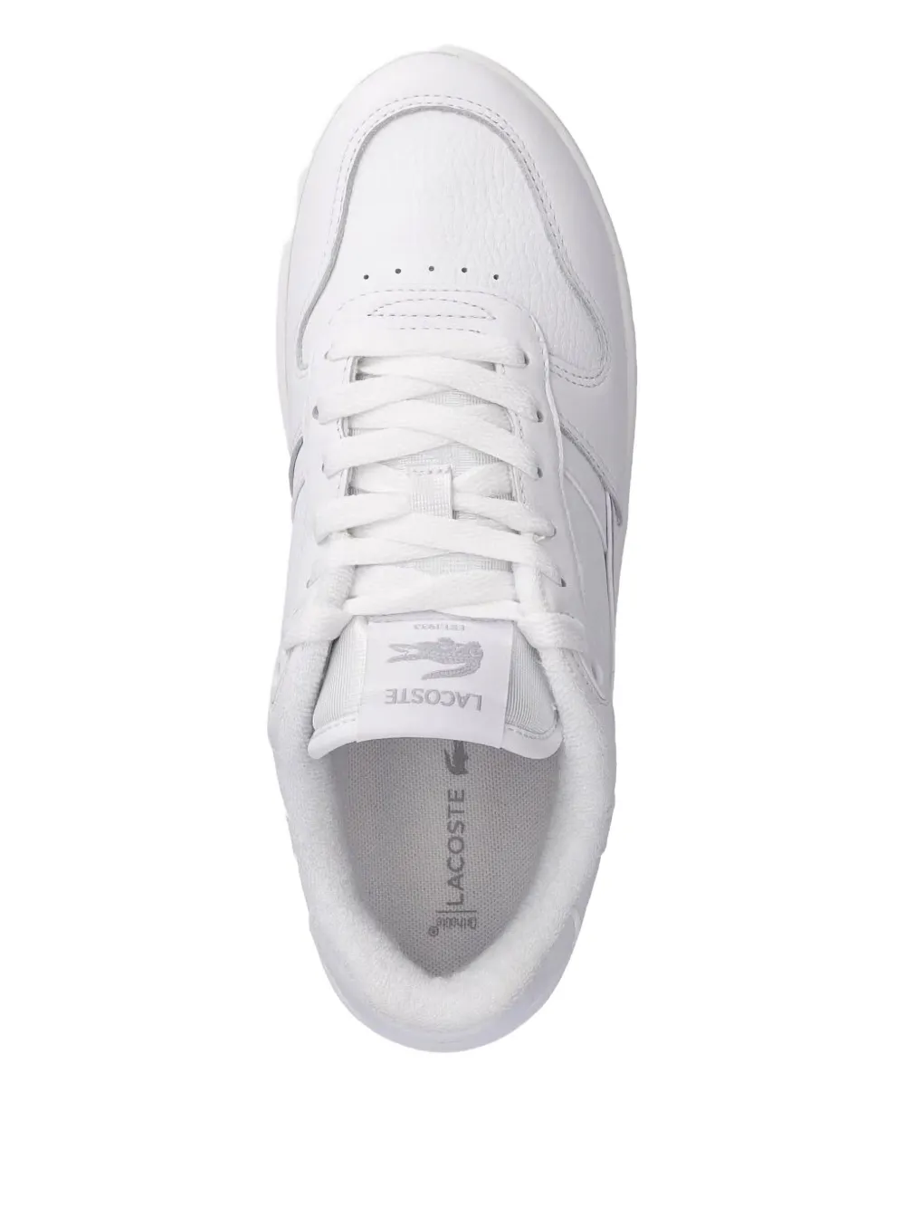 Lacoste T-Clip sneakers met plateauzool Wit