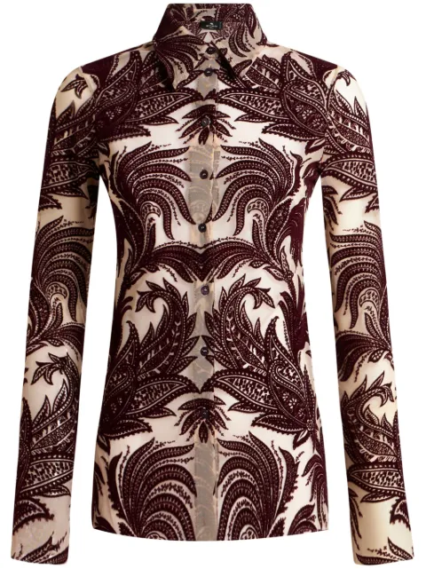 ETRO 佩斯理提花衬衫