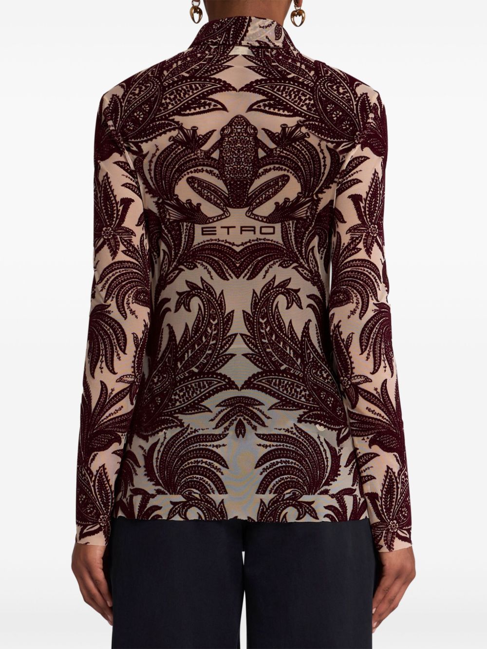 ETRO PAISLEY-JACQUARD SHIRT