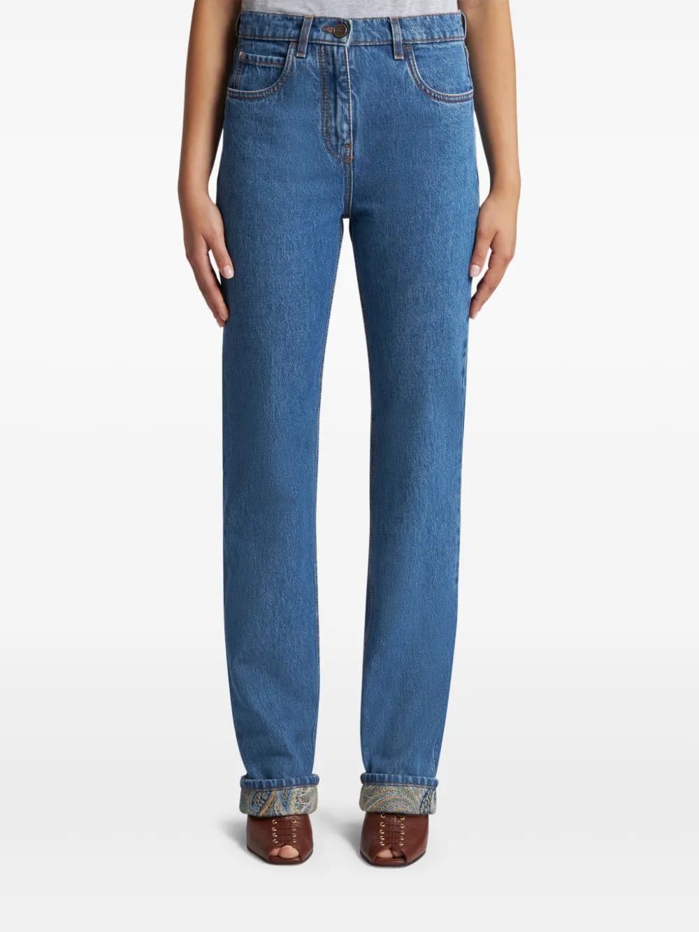ETRO Jeans dritti | Denim | Image 3