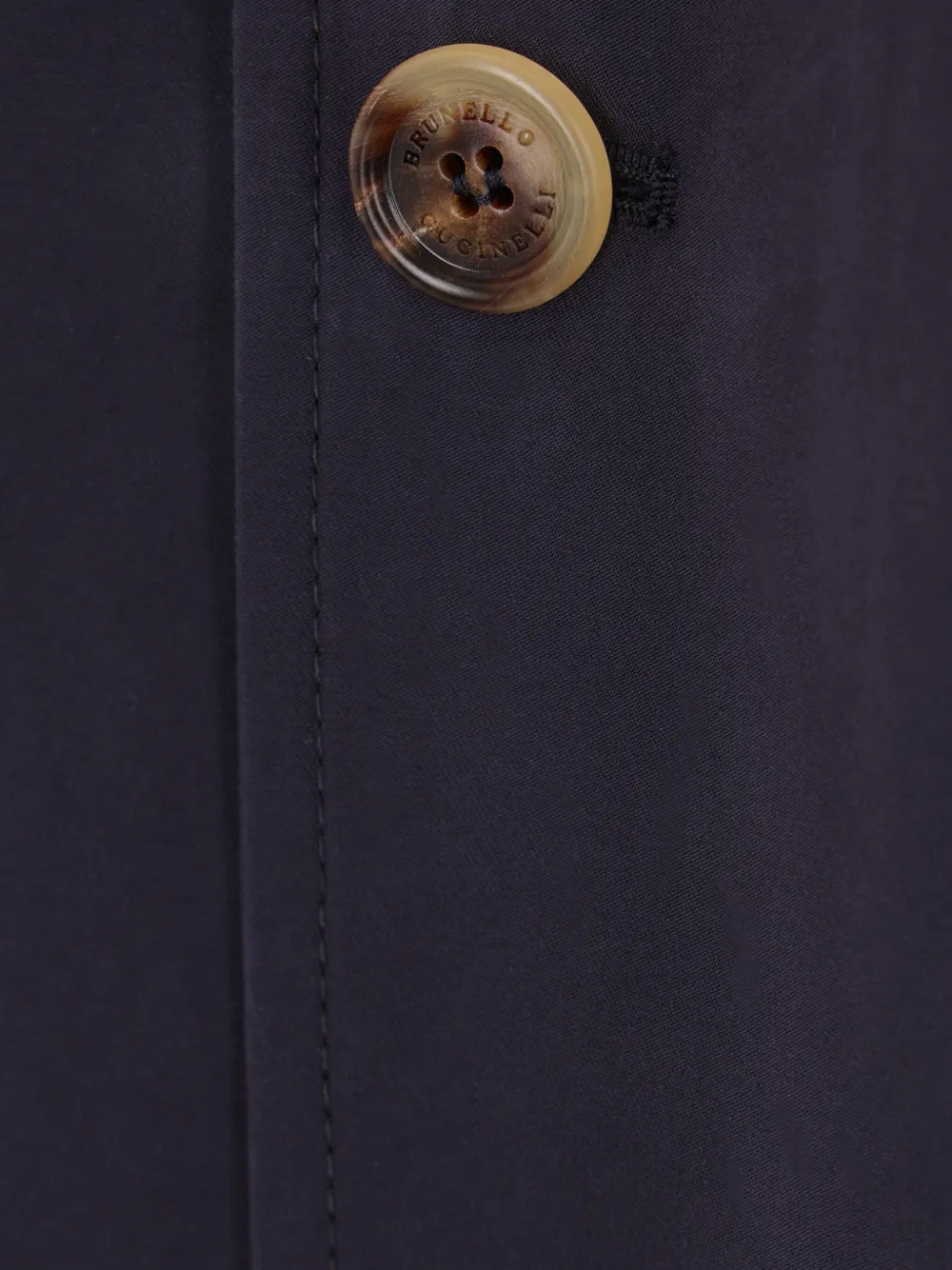 Brunello Cucinelli Katoenen shirtjack Blauw