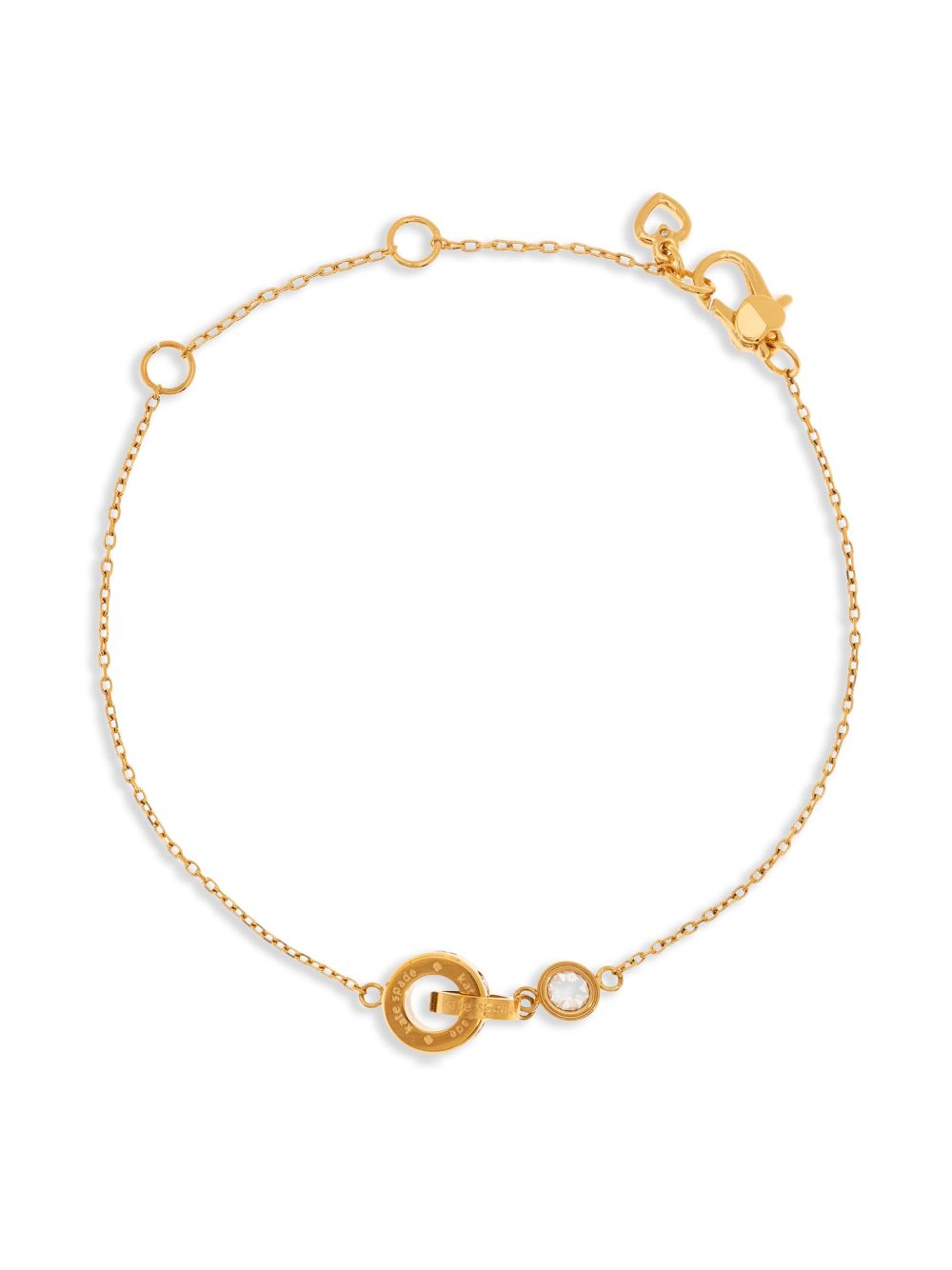 Kate Spade crystal-embellished bracelet - Gold