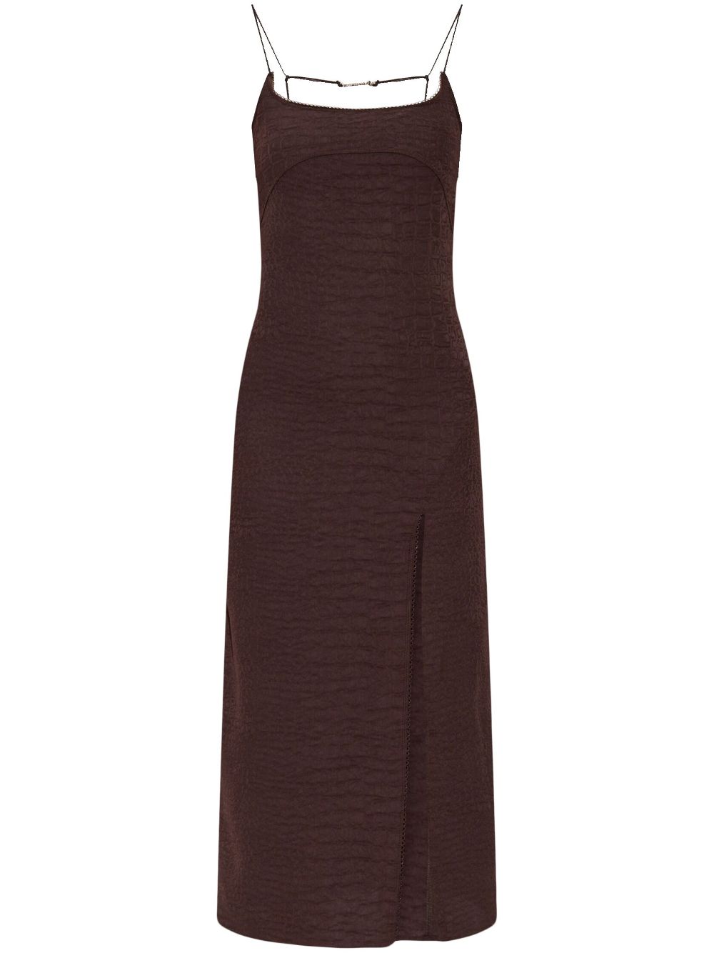 Jacquemus Notte dress - Brown