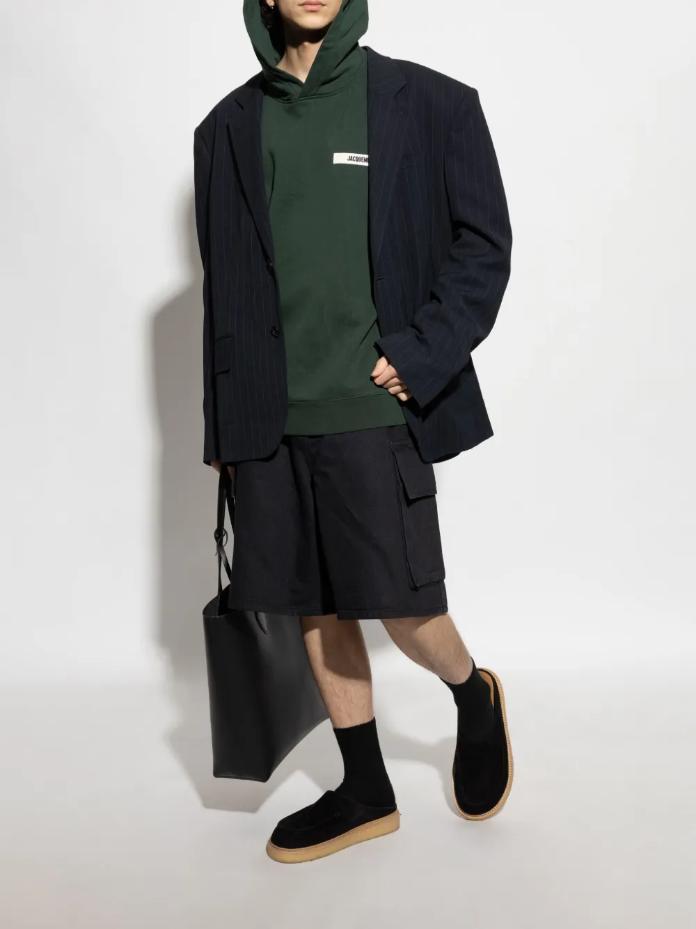Jacquemus Gros Grain hoodie Groen