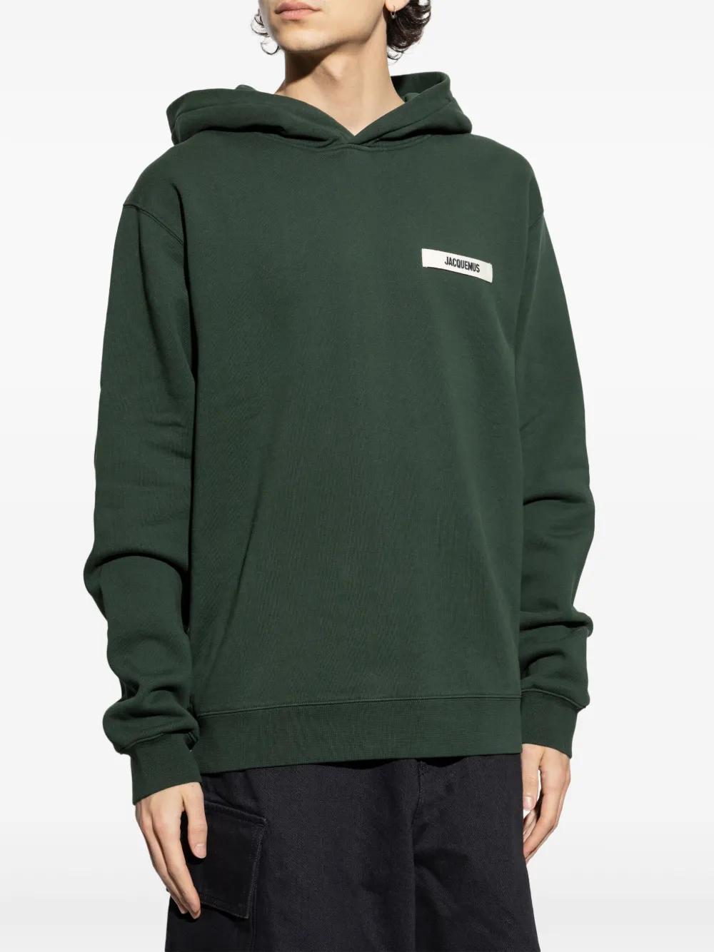 Jacquemus Gros Grain hoodie Groen