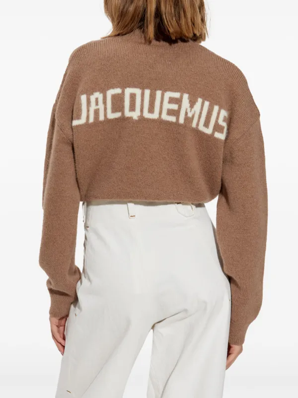 最終値下げ！！ Jacquemus ブラウン ニットセーター Jacquemus Jacquemus セーター | ブラウン | FARFETCH JP