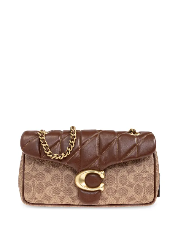 Coach Tabby Shoulder Bag | Brown | FARFETCH IN
