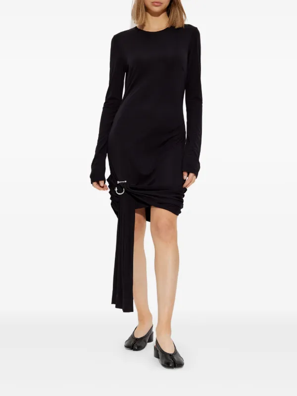 JW Anderson ロングスリーブ ワンピース | ブラック | FARFETCH JP