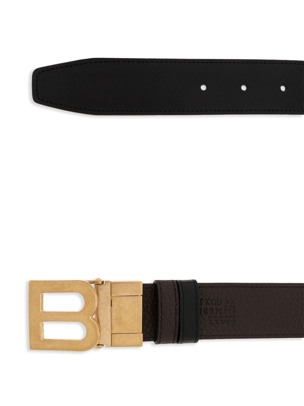 Bally B-Buckle belt - Brown