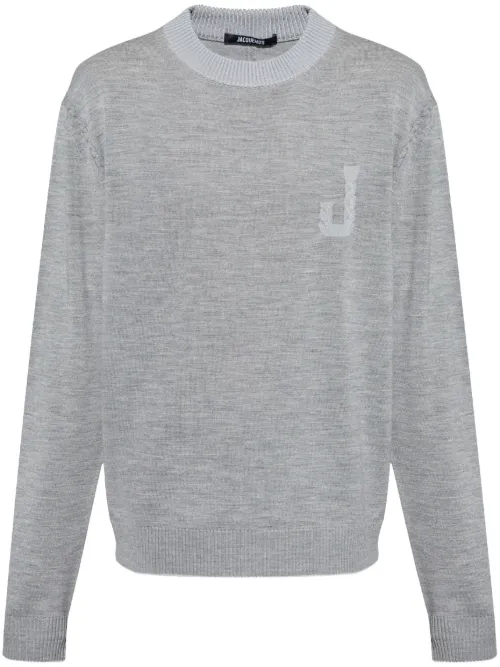 Pull à logo brodé - Jacquemus - Modalova