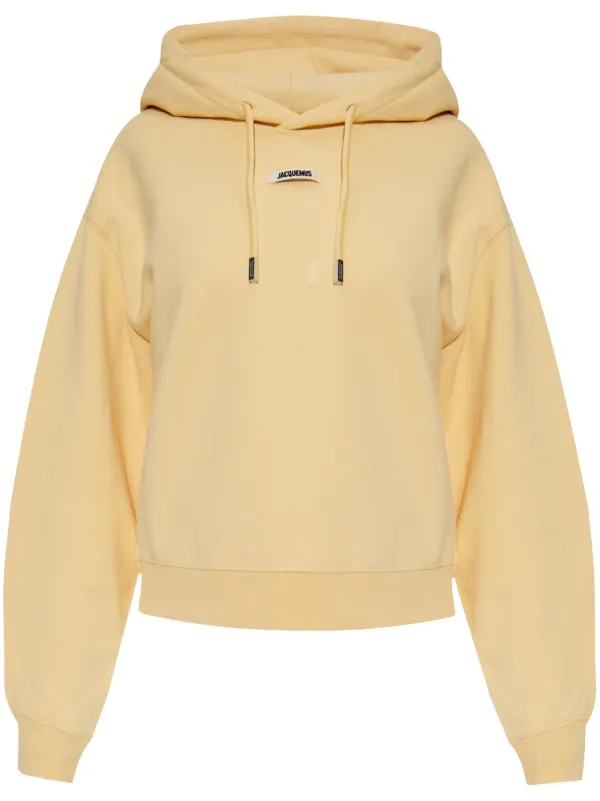 【関税込み】JACQUEMUS Gros Grain パーカー Jacquemus Gros Grain パーカー | ニュートラル | FARFETCH JP