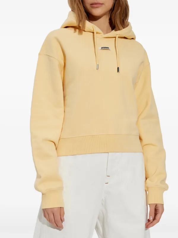 【関税込み】JACQUEMUS Gros Grain パーカー Jacquemus Gros Grain パーカー | ニュートラル | FARFETCH JP