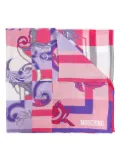 Moschino printed scarf - Pink