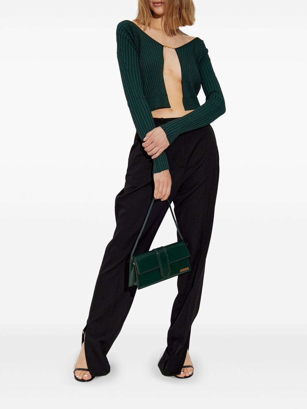 Jacquemus Pralù cardigan - Green