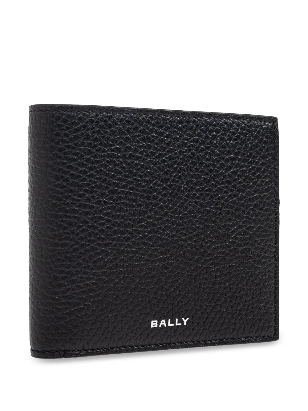 Bally Leren portemonnee Zwart