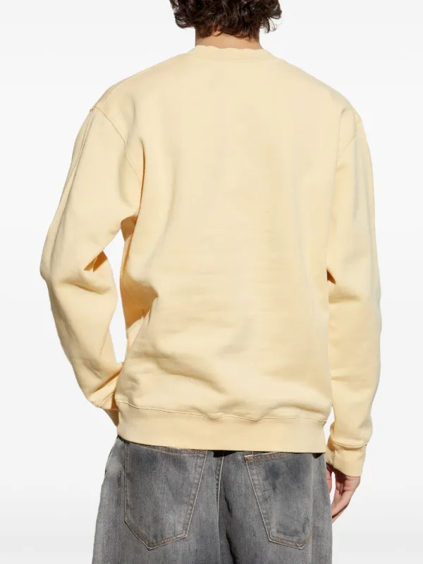 Jacquemus logo-patch Sweatshirt | Neutrals | FARFETCH ID