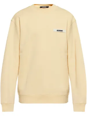 Supreme Box Logo Crewneck Sweatshirt | Yellow | FARFETCH