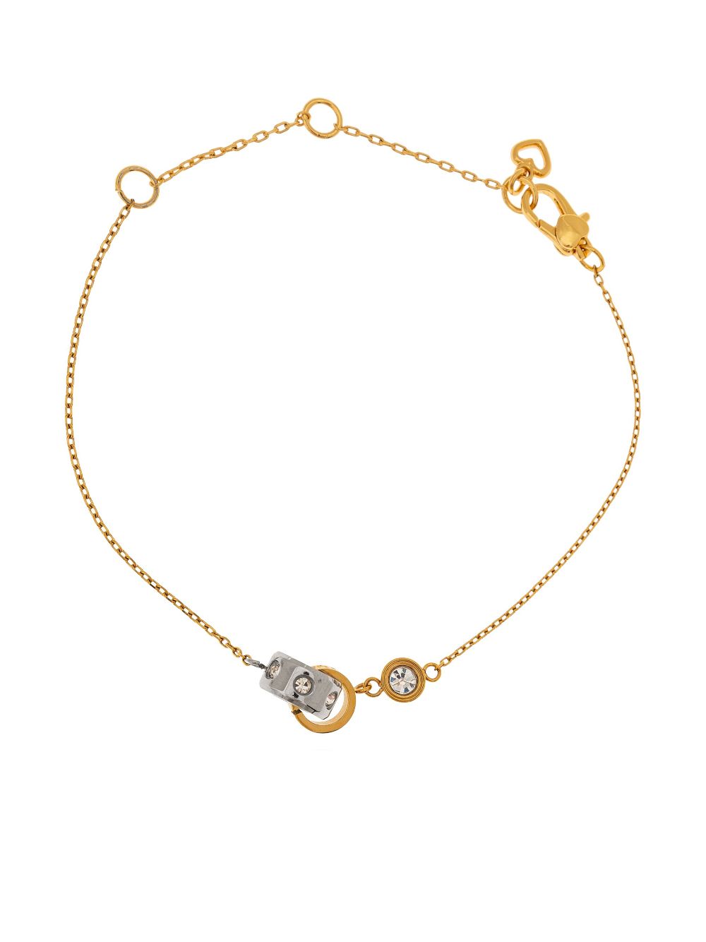 Kate Spade crystal-embellished bracelet - Gold