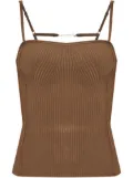 Jacquemus Sierra top - Brown