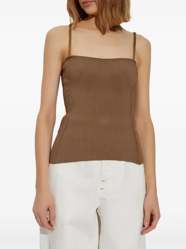 Jacquemus Sierra Top | Brown | FARFETCH