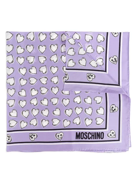 Moschino mascada estampada