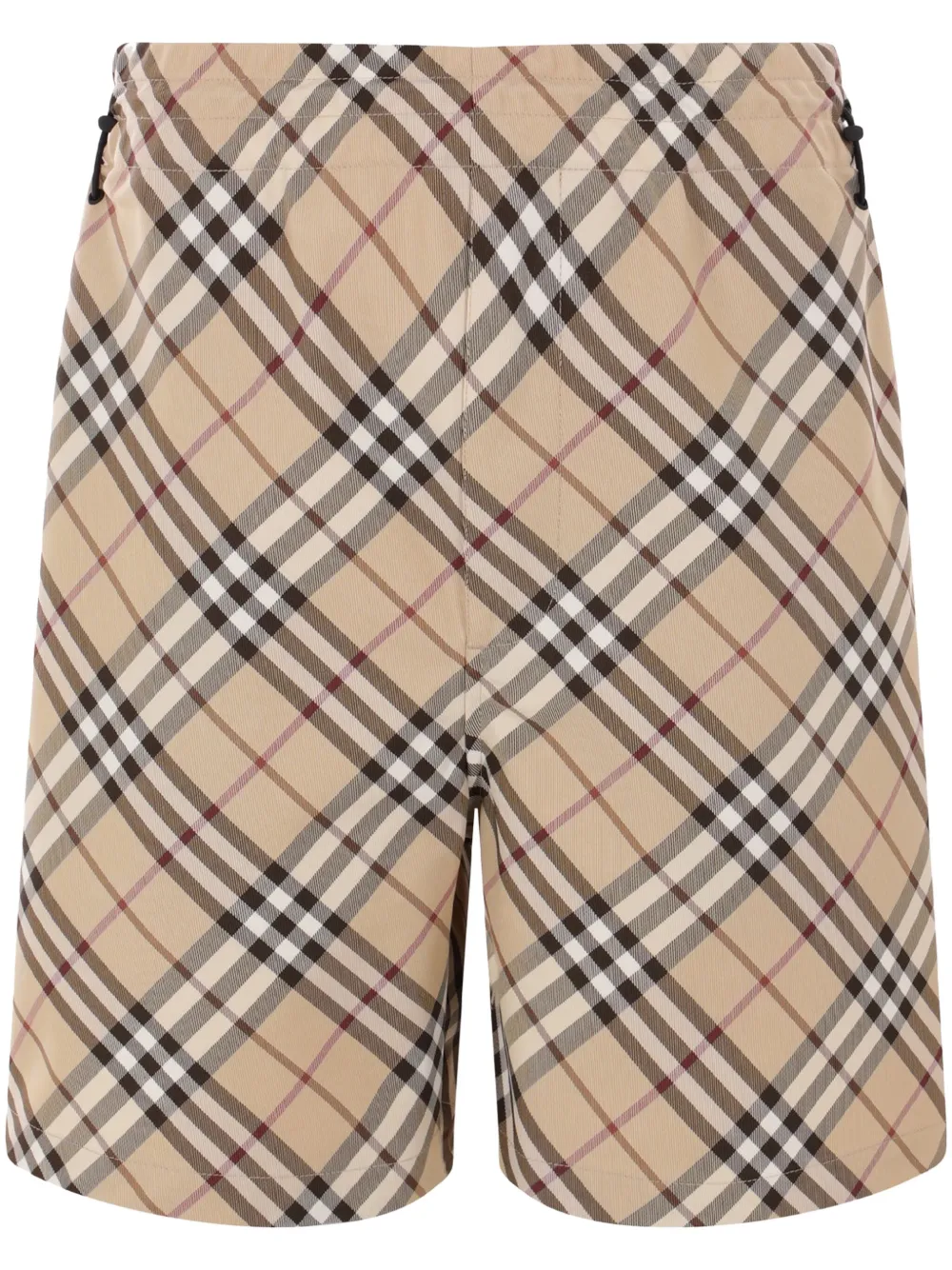 Burberry check twill shorts Bruin