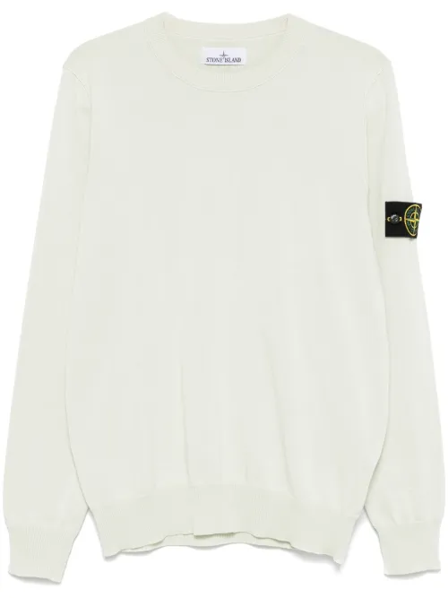 Sweat en coton à patch Compass - Stone Island - Modalova