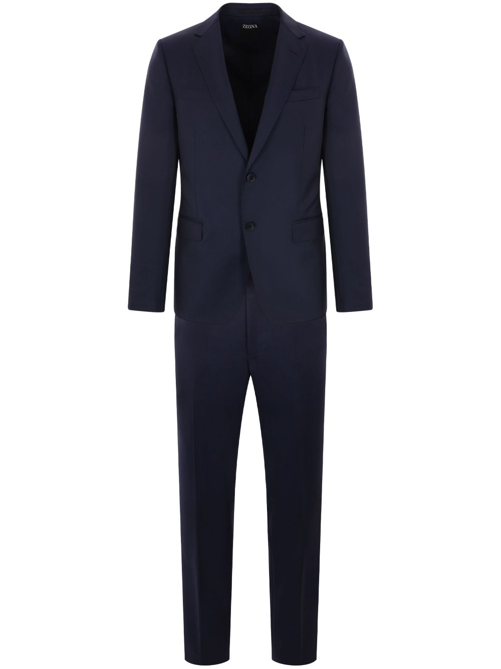 Zegna single-breasted suit - Blue