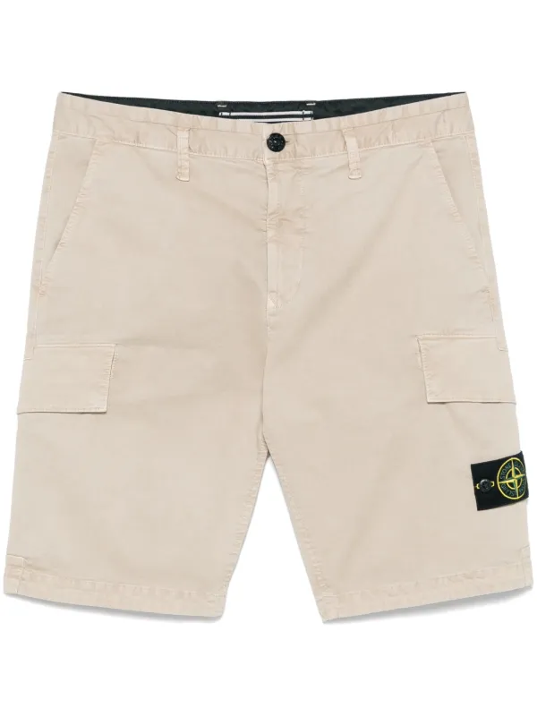 Stone Island カーゴショーツ | ニュートラル | FARFETCH JP