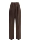 Petar Petrov fluid tailored trousers - Brown