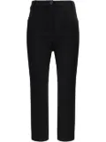 THE ANDAMANE bootcut trousers - Black