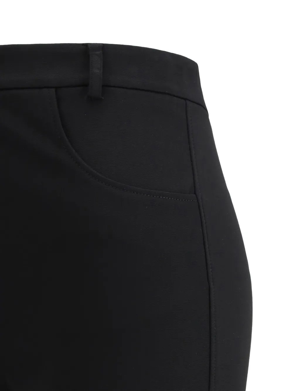 THE ANDAMANE Bootcut broek Zwart