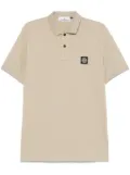 Stone Island Compass-motif polo shirt - Brown