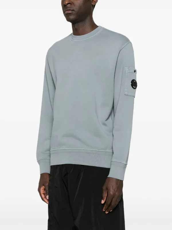 【関税込み】C.P. Company グレー ロゴパッチ スウェットシャツ C.P. Company スウェットシャツ | グレー | FARFETCH JP