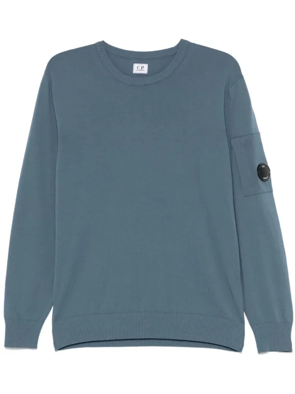 【数着限定品】C.P. Company レンズディテールセーター C.P. Company レンズディテール セーター | ブルー | FARFETCH JP