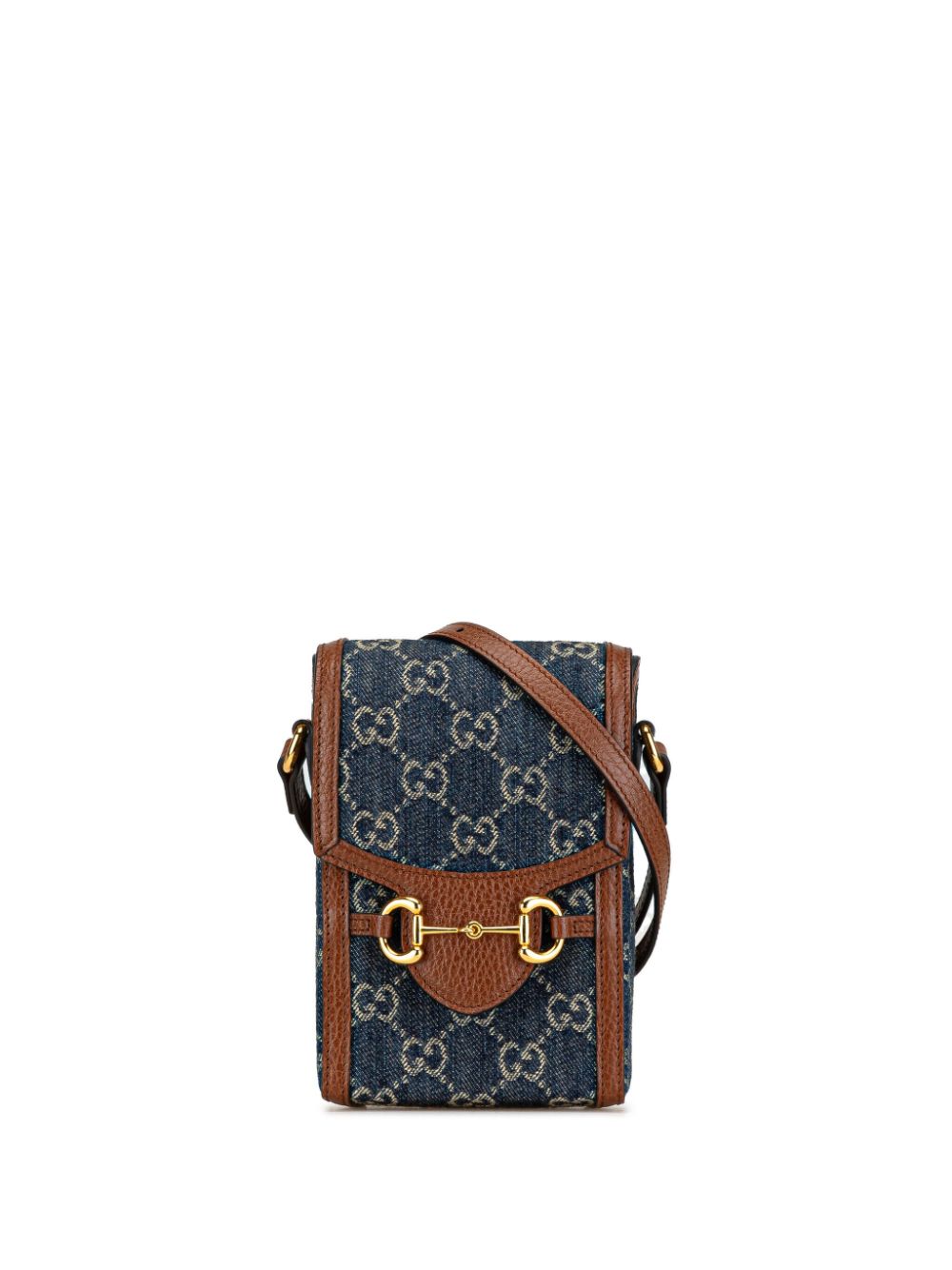 2016-2024 Mini GG Denim Horsebit 1955 crossbody bag