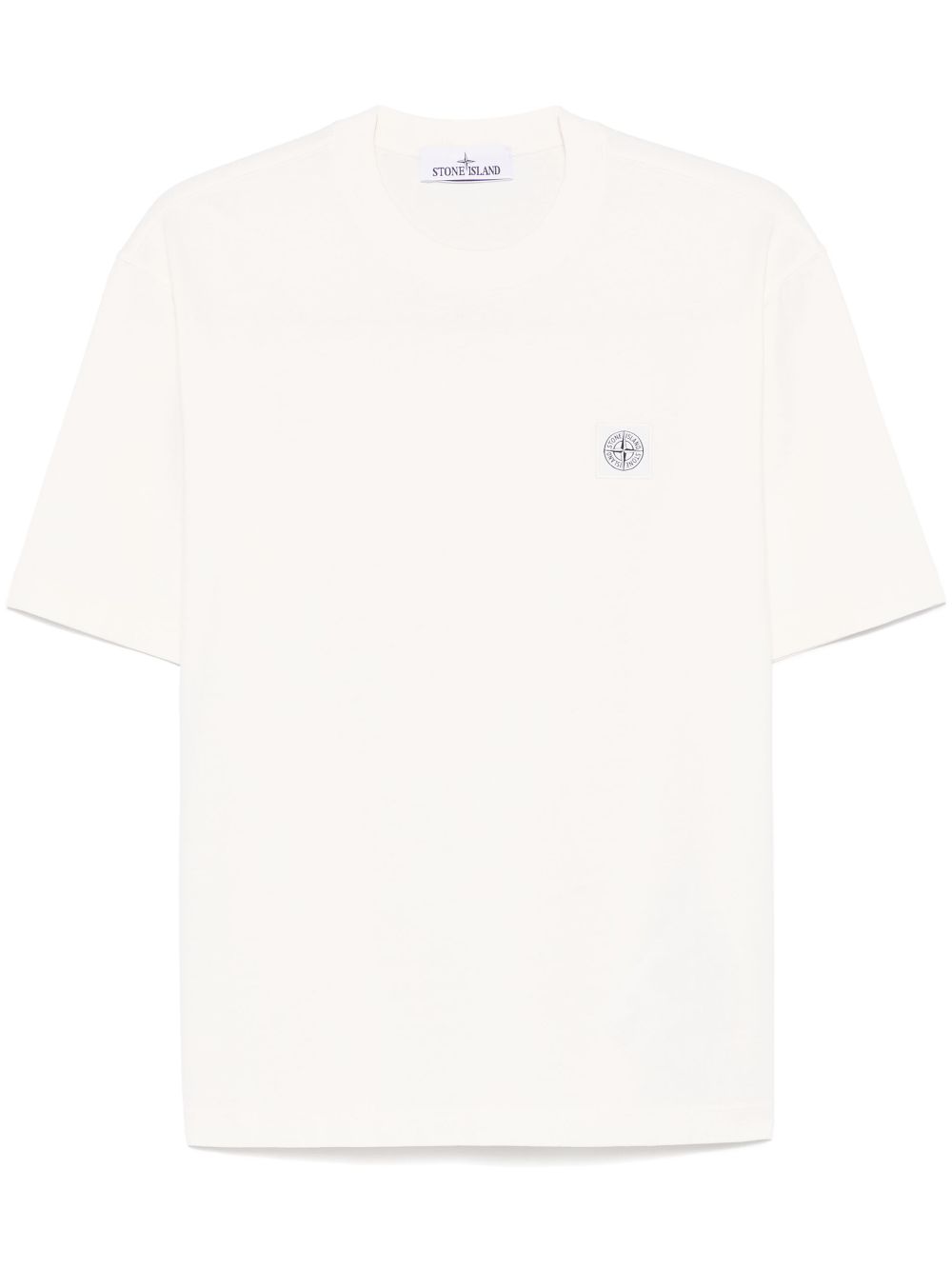 Stone Island Compass-motif T-shirt - Neutrals