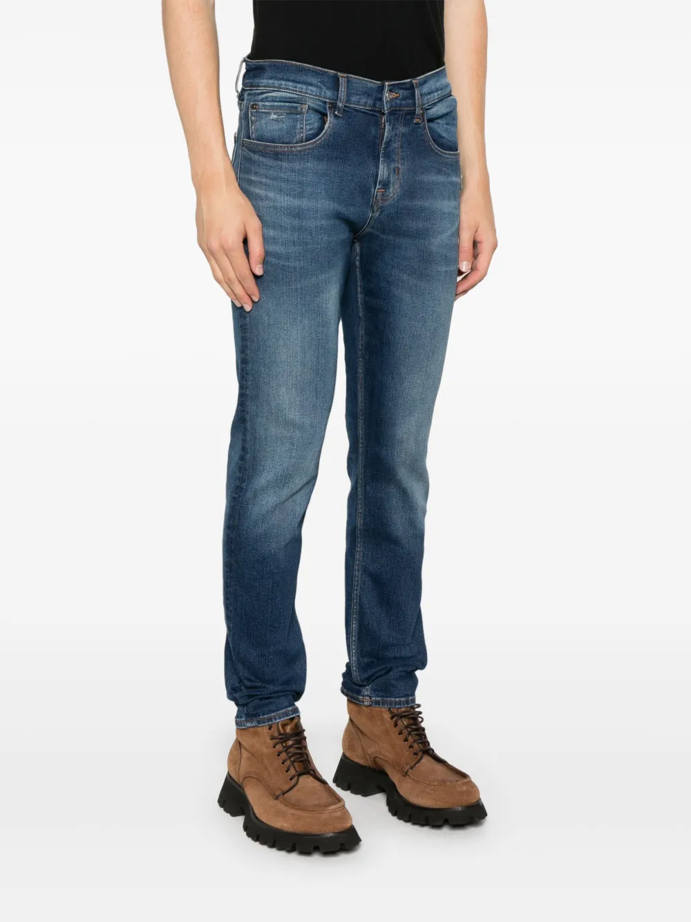 7 FOR ALL MANKIND SLIMMY TAPERED JEANS