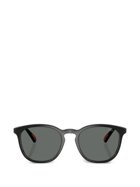 POLO RALPH LAUREN EYEWEAR logo-print squared-frame sunglasses