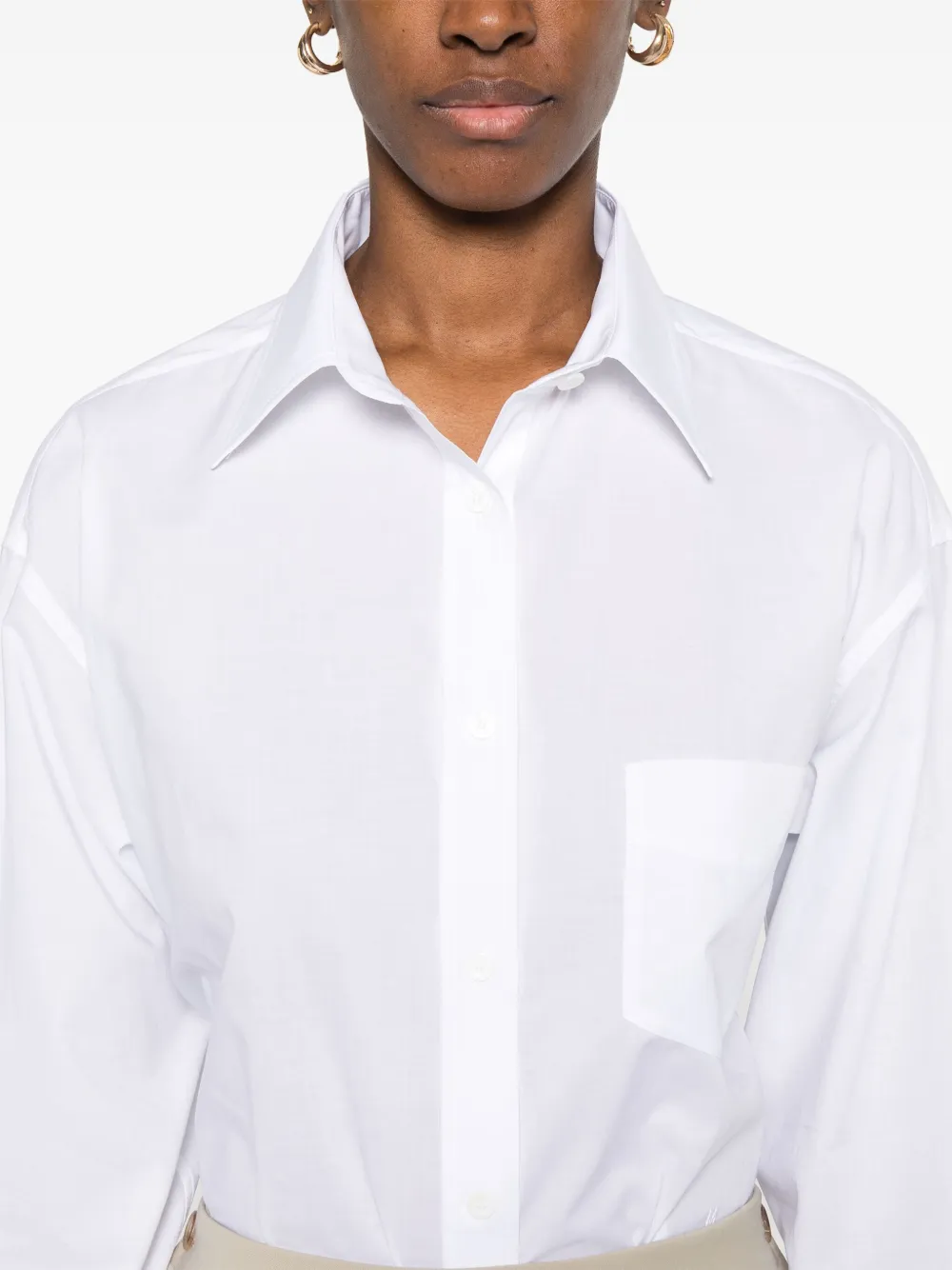 Moschino Katoenen overhemd Wit