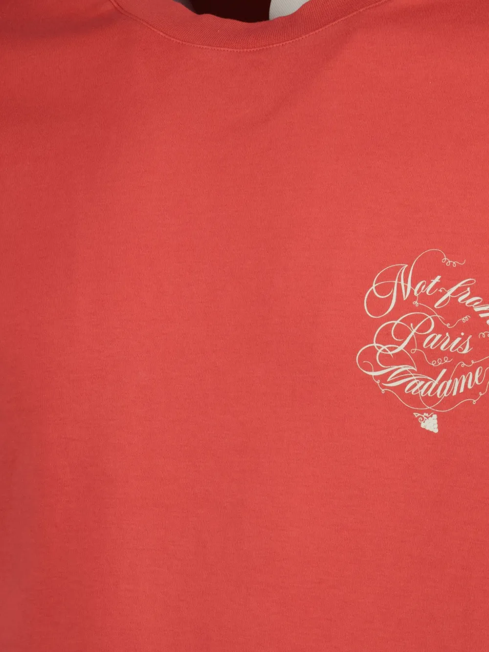 Drôle De Monsieur Vignes T-shirt Rood