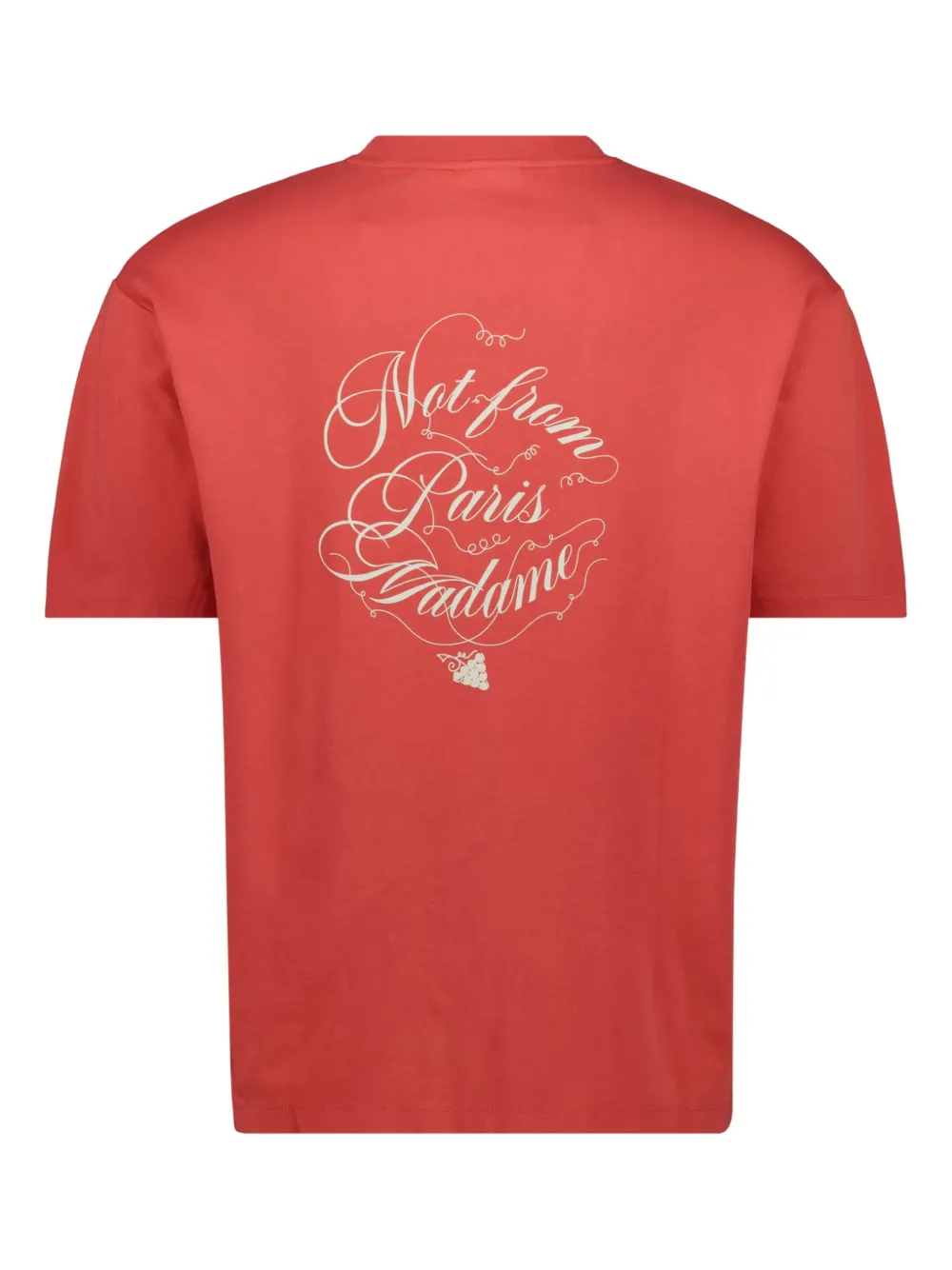 Drôle De Monsieur Vignes T-shirt - Rood