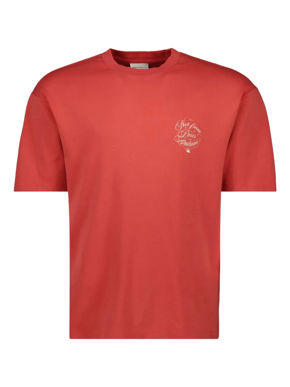 Drôle De Monsieur playera Vignes | rojo | Image 1