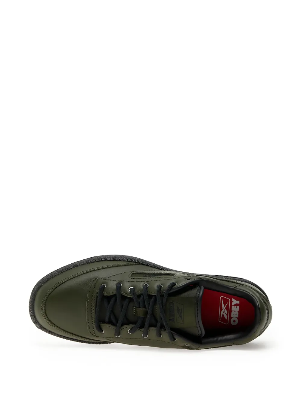 Reebok leather sneakers Green