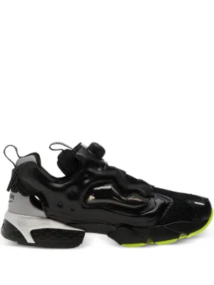 Reebok x Maison Margiela Instapump Fury Sneakers | Black | FARFETCH CA