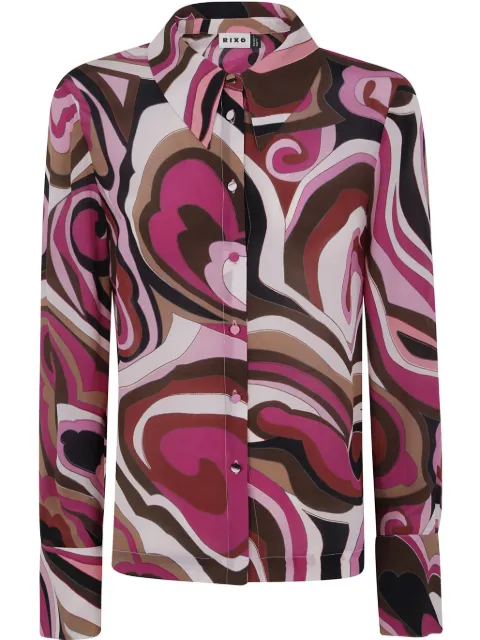 Rixo camisa Havan Marble
