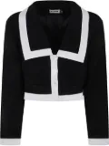 Rixo stripe-detailing jacket - Black