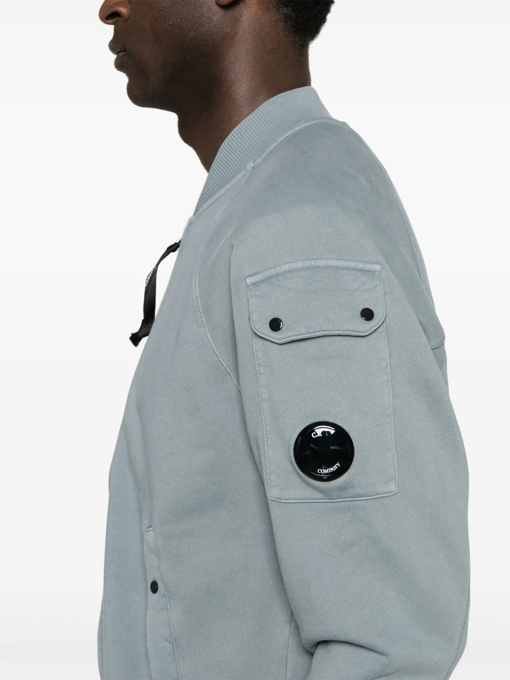 C.P. Company Katoenen sweater Grijs